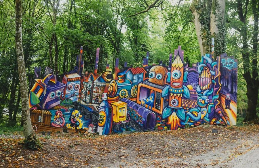 Urban Arts Magazine : Le Street Art Parc du Château de Môh