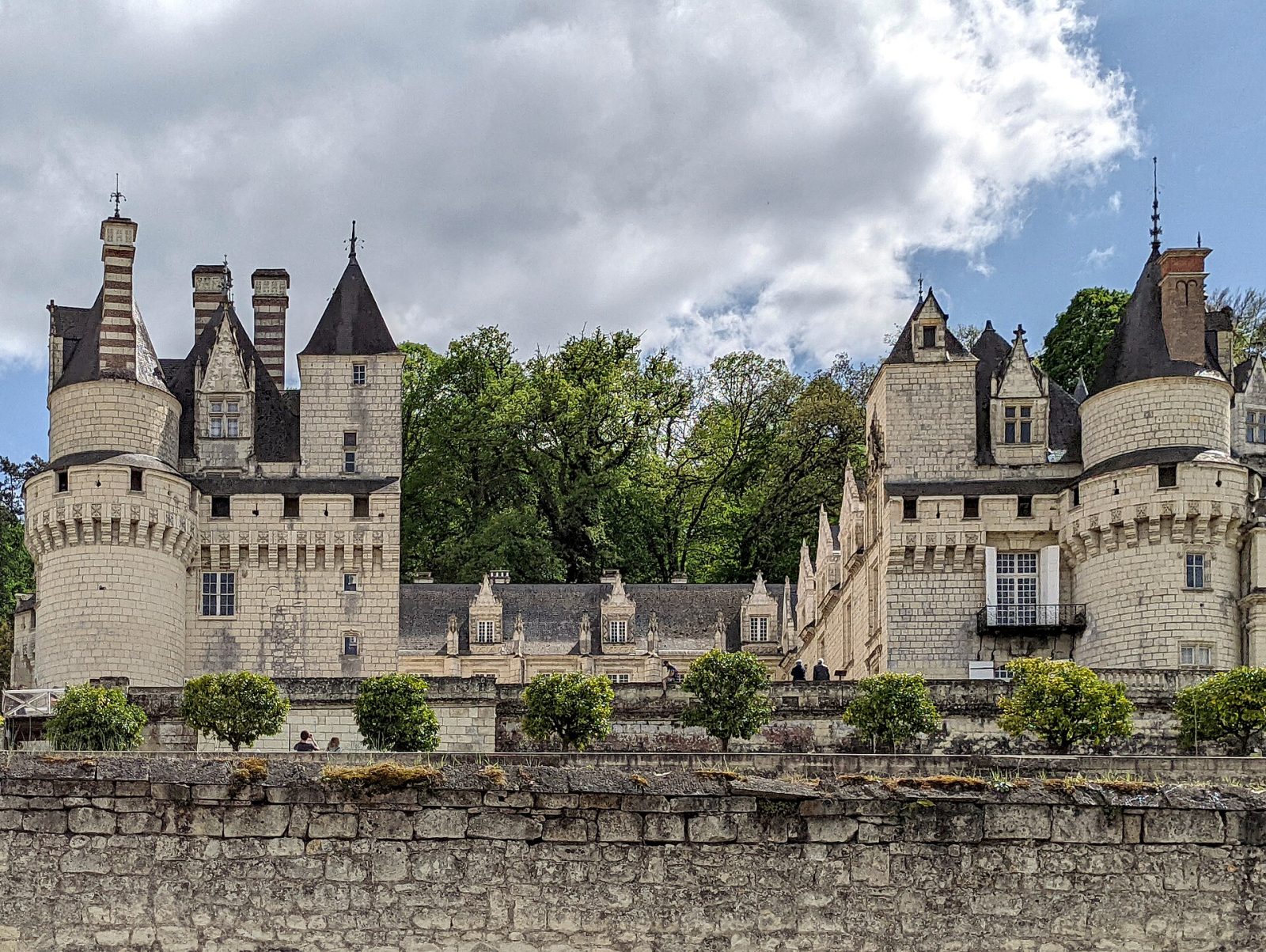 El castillo de Ussé y sus torrecillas